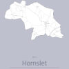 Hornslet by plakat