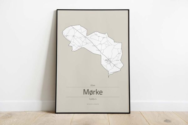 Mørke by plakat