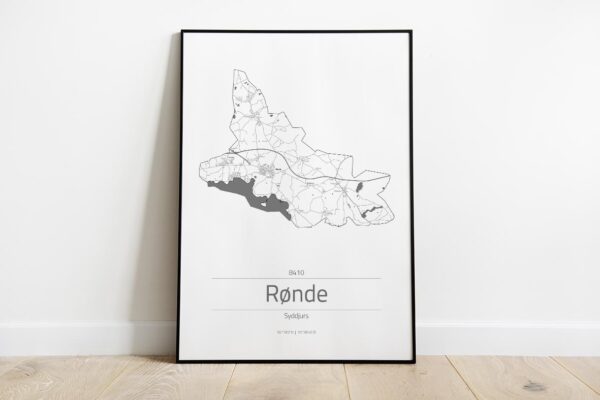 Rønde plakat