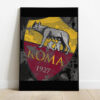 AC Roma - logo plakat