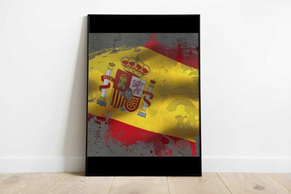 Spanien fodbold plakat