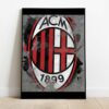 AC Milan - logo plakat