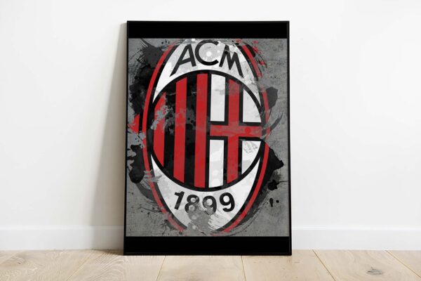 AC Milan - logo plakat