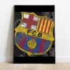 Barcalona fodbold plakat