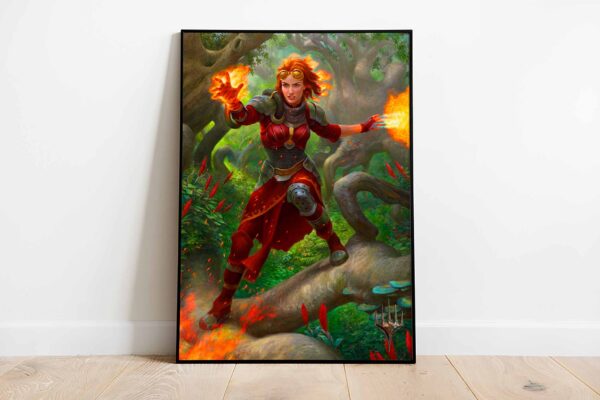 MTG Arena plakat - Chandra Nalaar