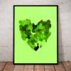 Hearts Out - Green #001