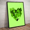 Hearts Out - Green #001