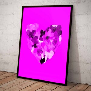 Hearts Out - Pink #001