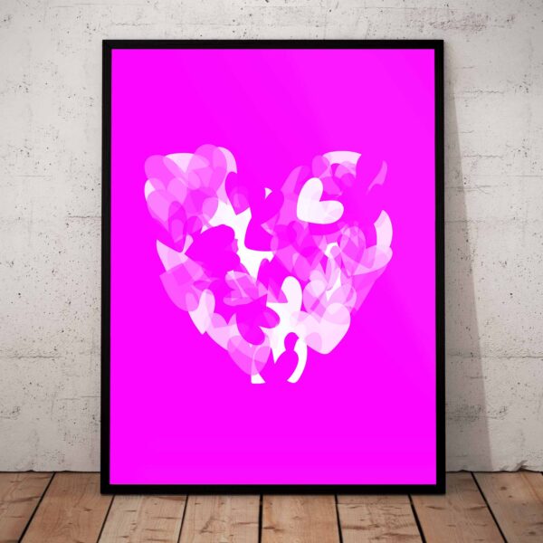 Hearts Out - Pink #002