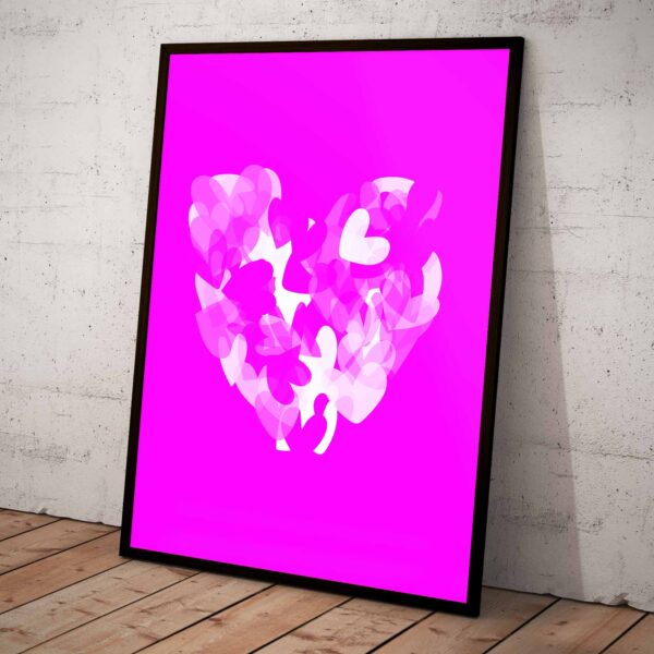 Hearts Out - Pink #002