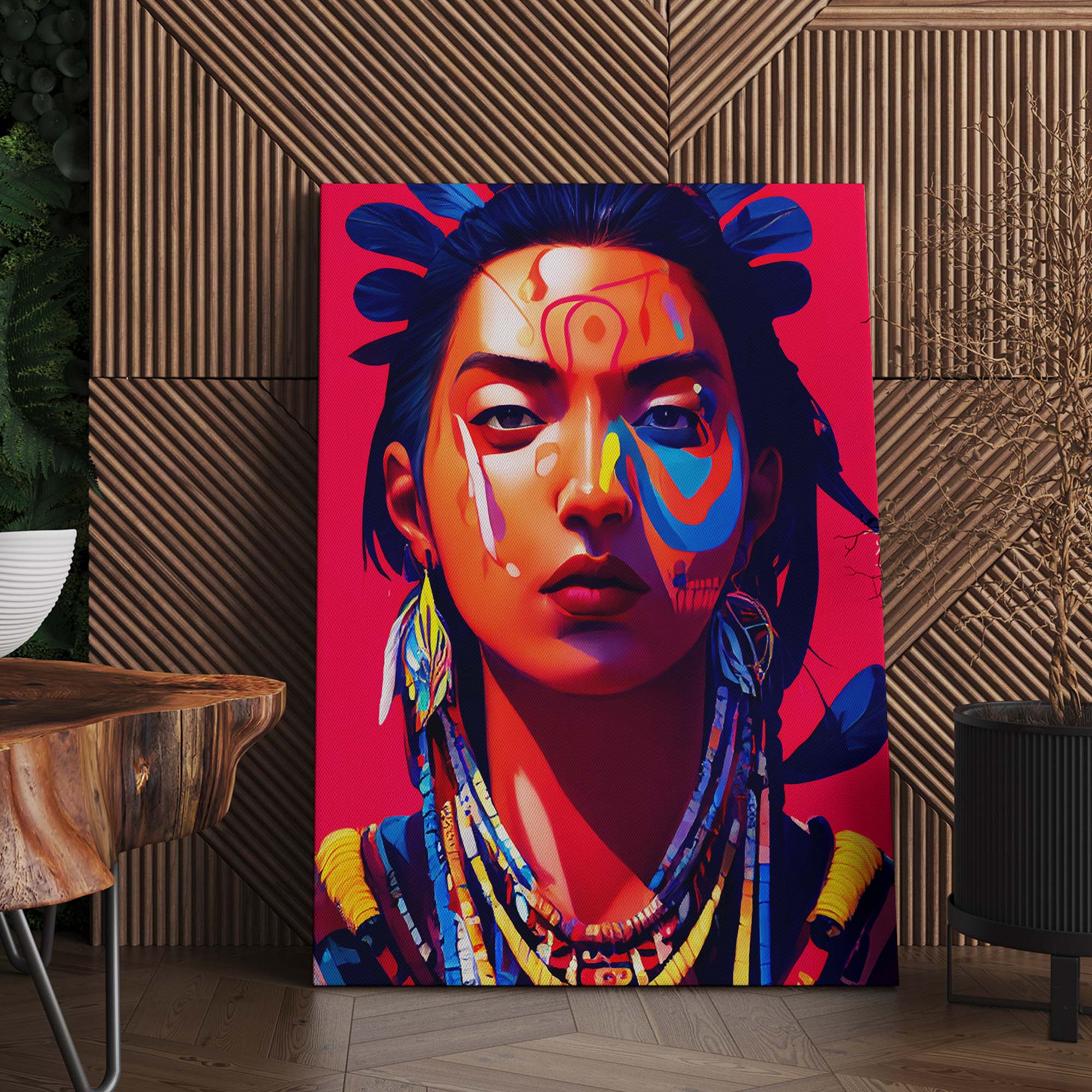 Native American B - Canvas - floor B