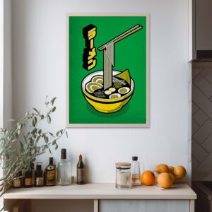 Japansk Ramen plakat - I