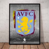 Aston Villa plakat