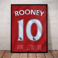 Rooney #10 plakat