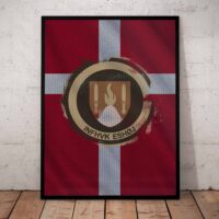 Eshøj plakat - Dannebrog