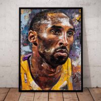 Kobe Bryant plakat - portræt