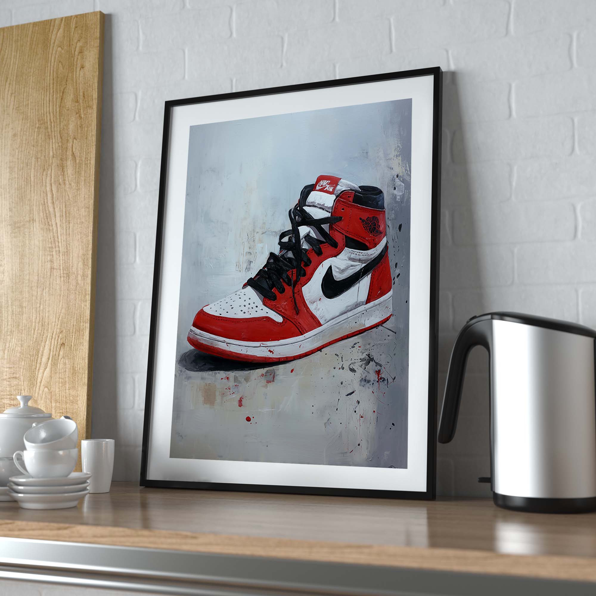 Air Jordan - floor front
