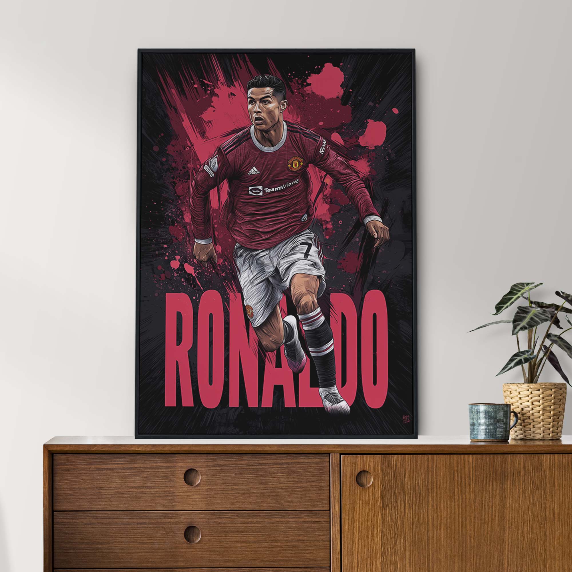 Ronaldo - United - 02 - floor front