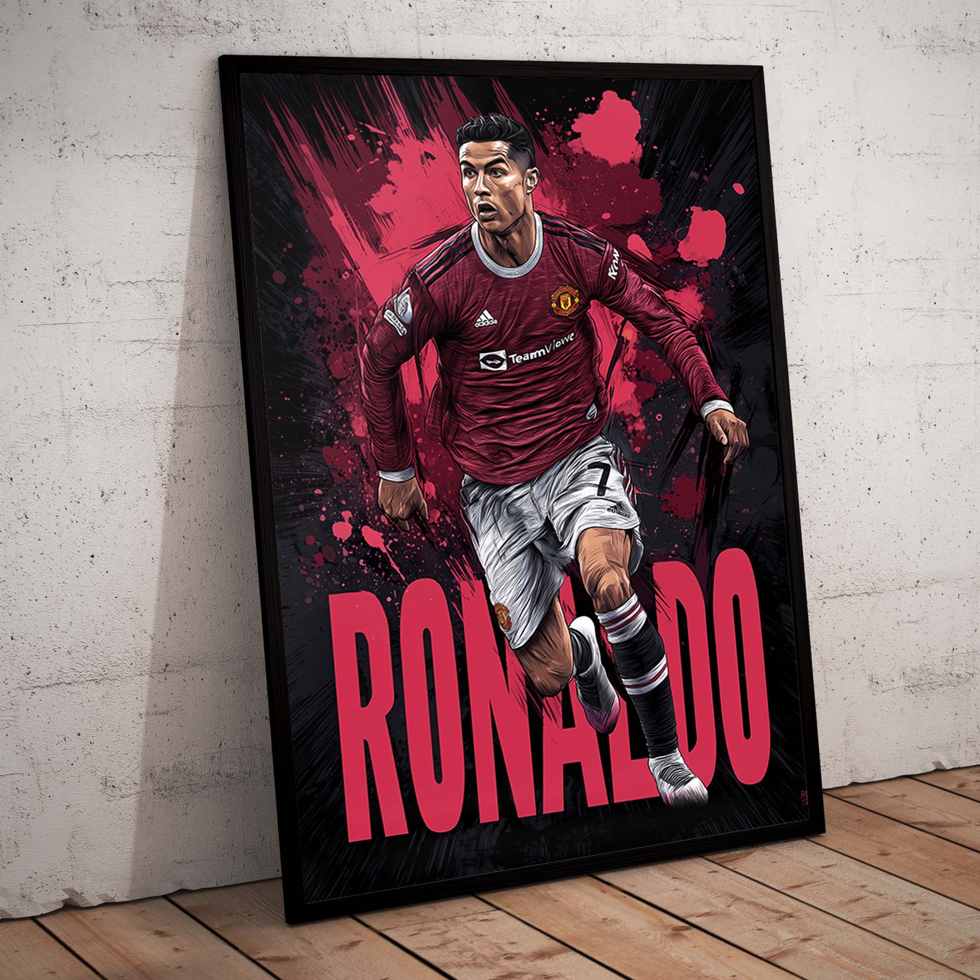 Ronaldo - United - 02 - floor front