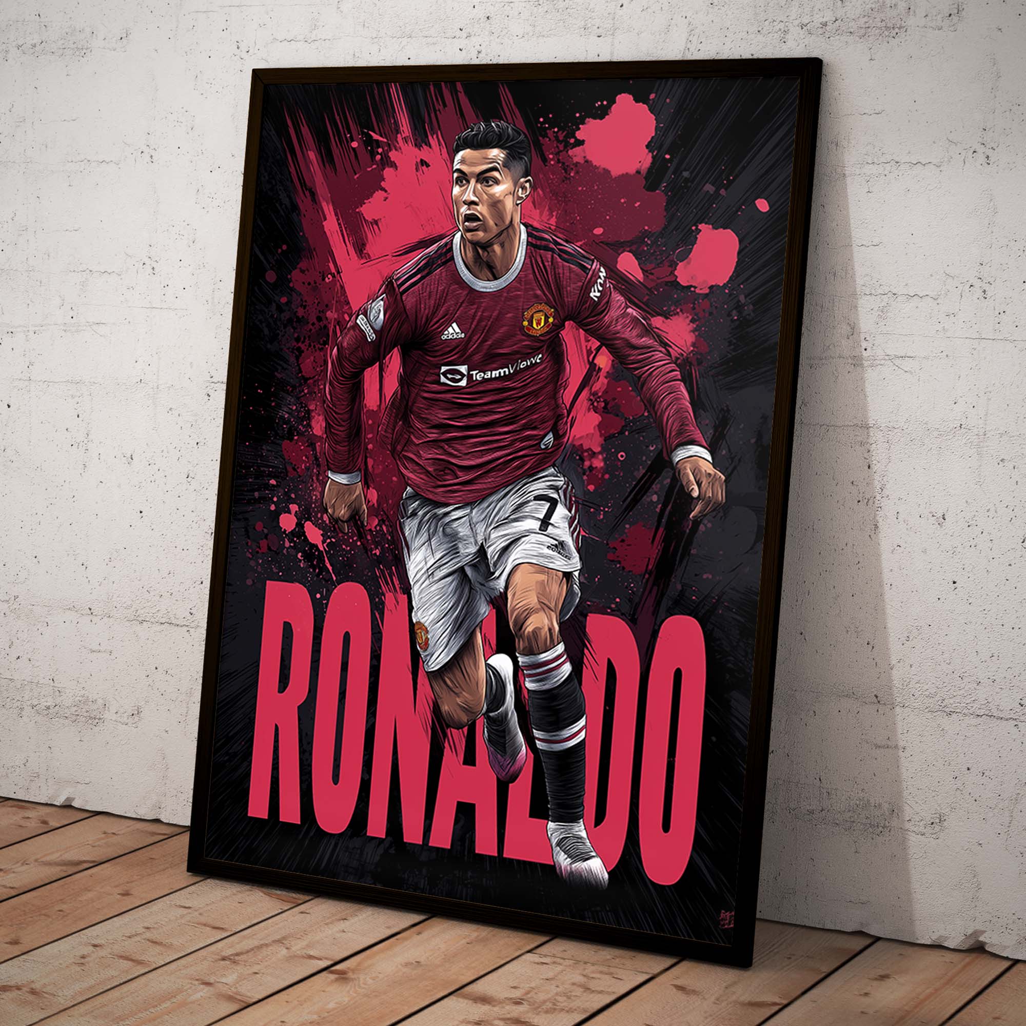 Ronaldo - United - 02 - floor front