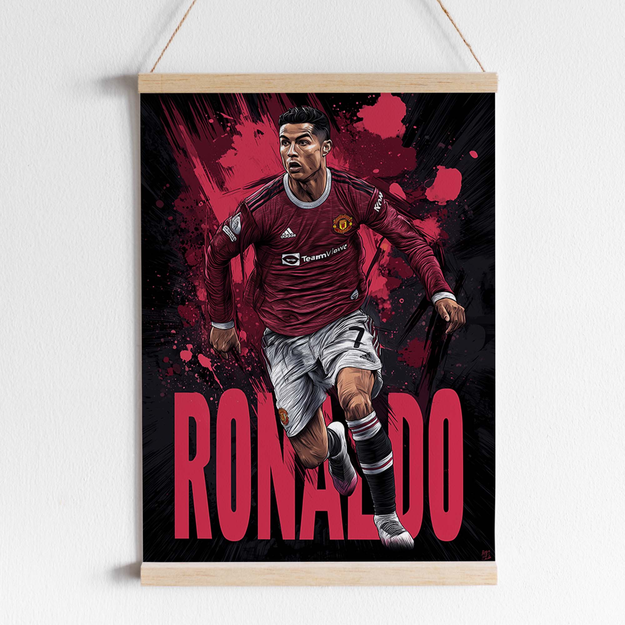 Ronaldo - United - 02 - floor front