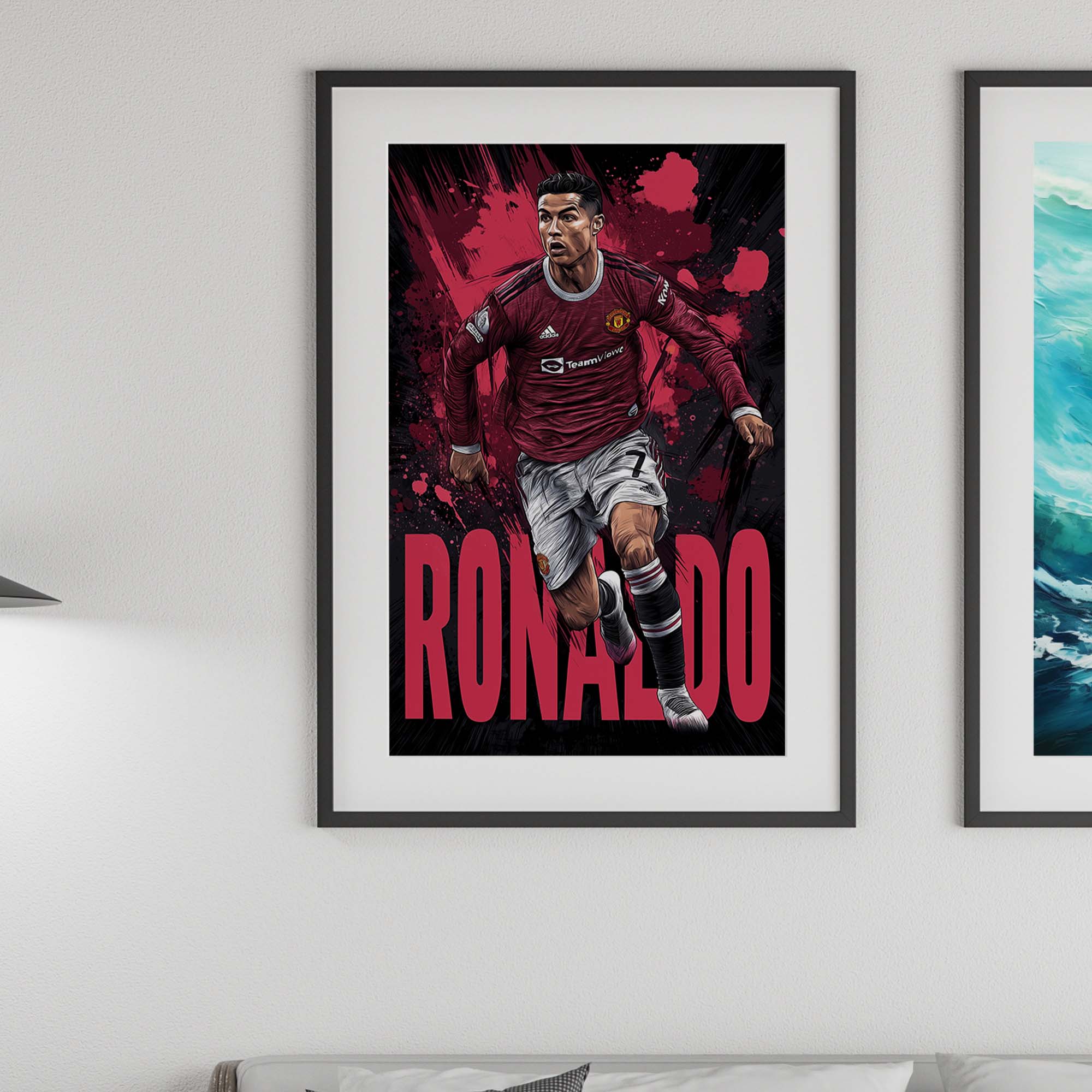 Ronaldo - United - 02 - floor front