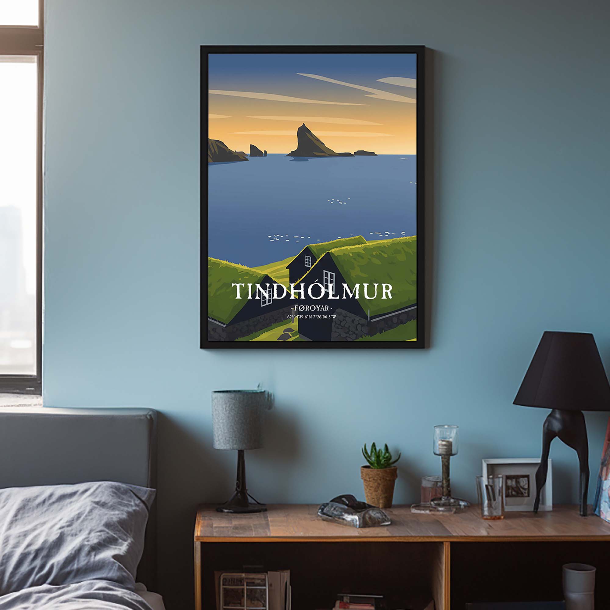 Tindholmur - floor front