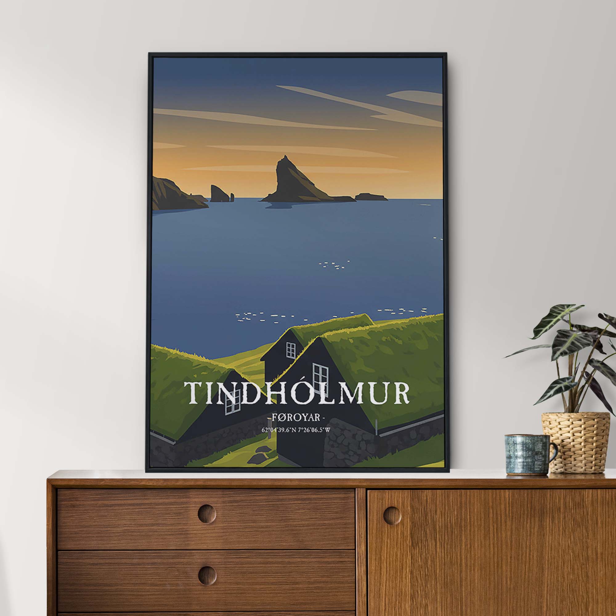 Tindholmur - floor front