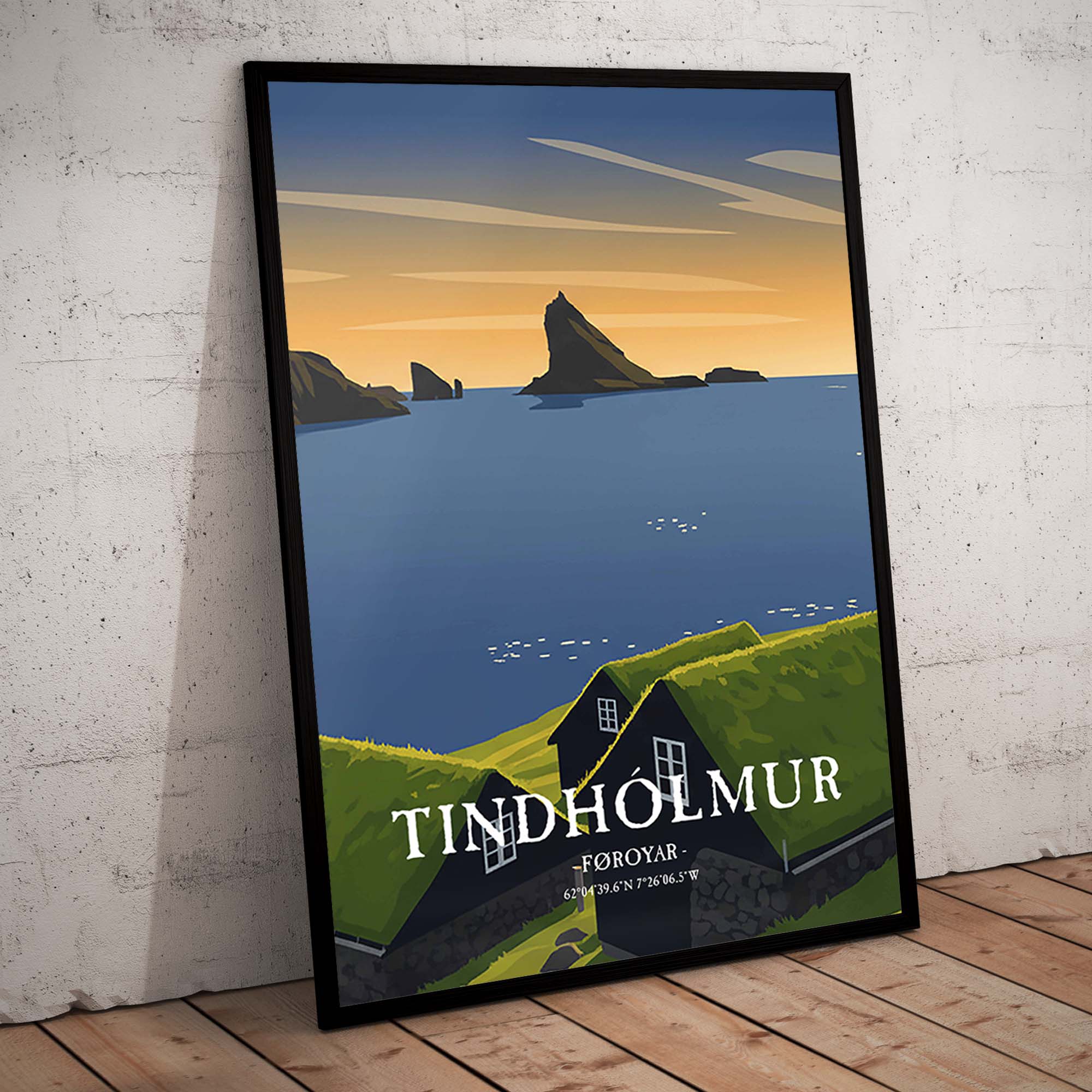 Tindholmur - floor front
