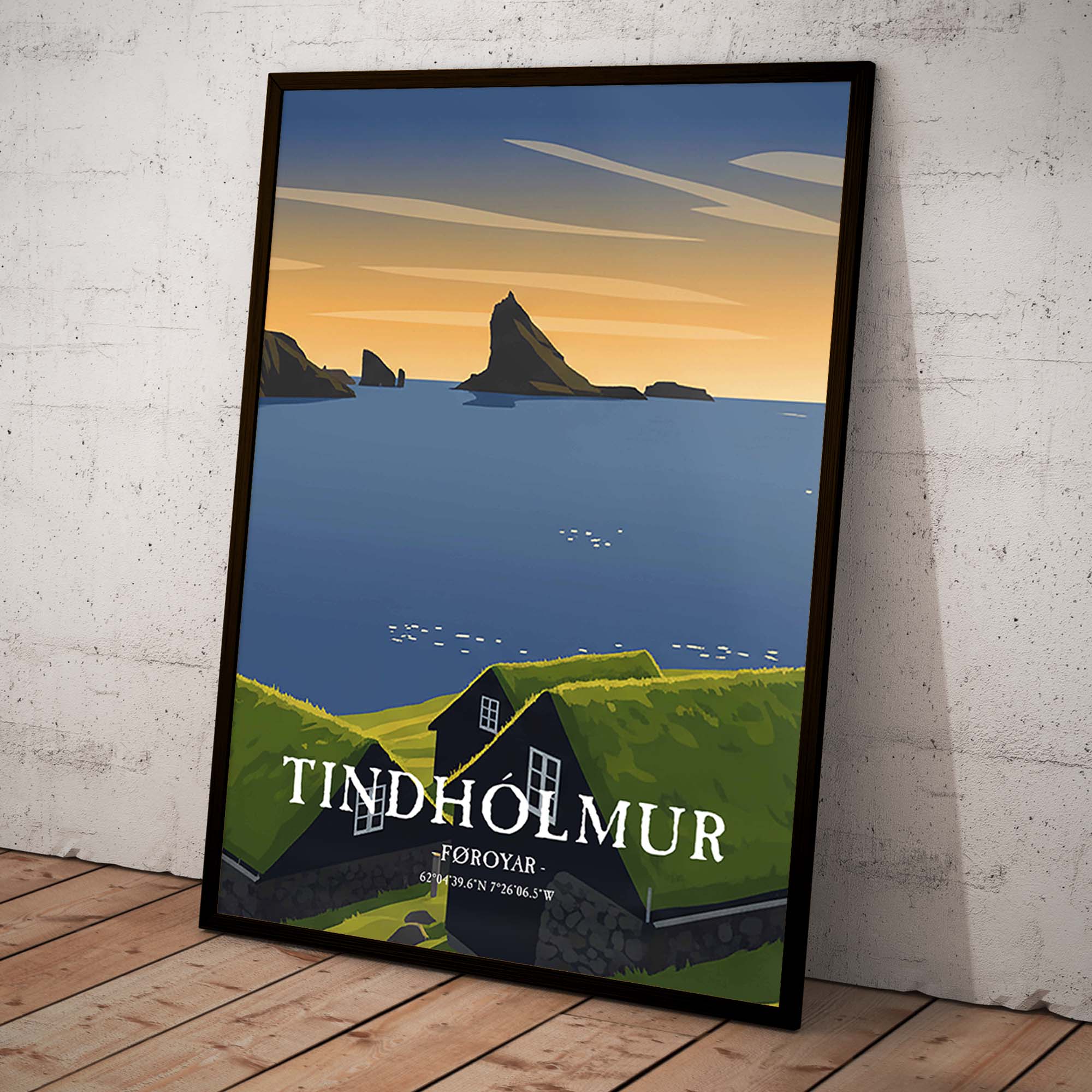 Tindholmur - floor front