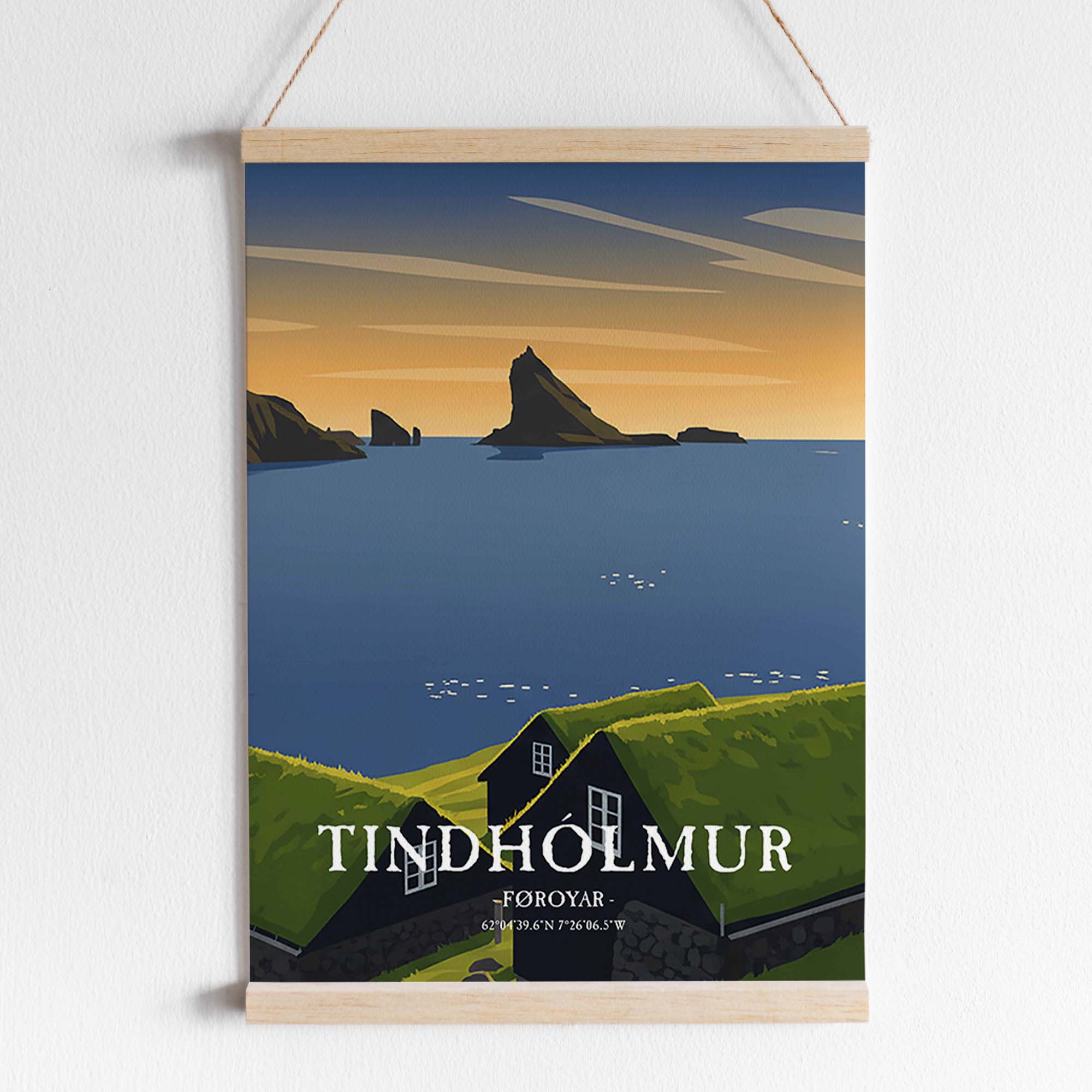Tindholmur - floor front