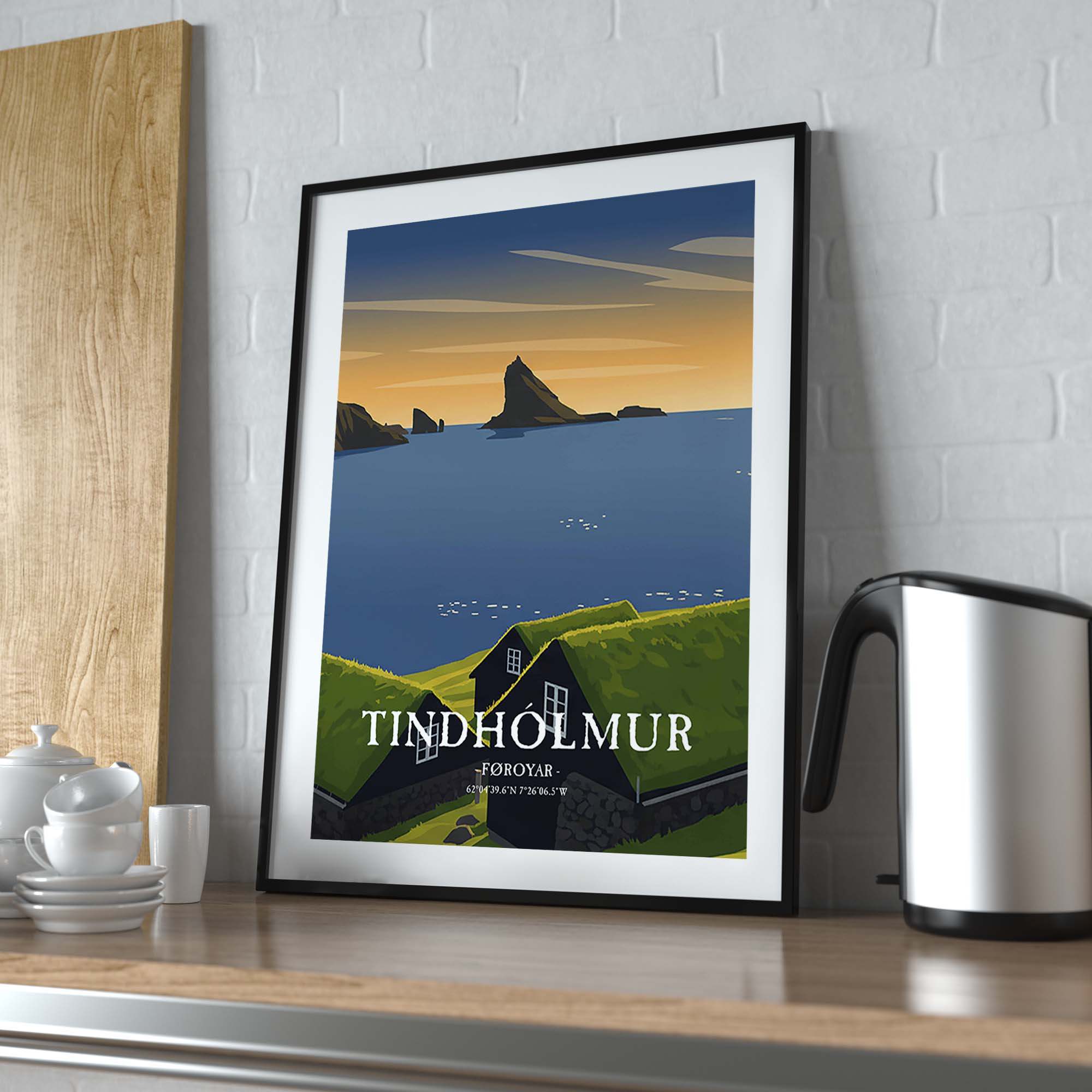 Tindholmur - floor front