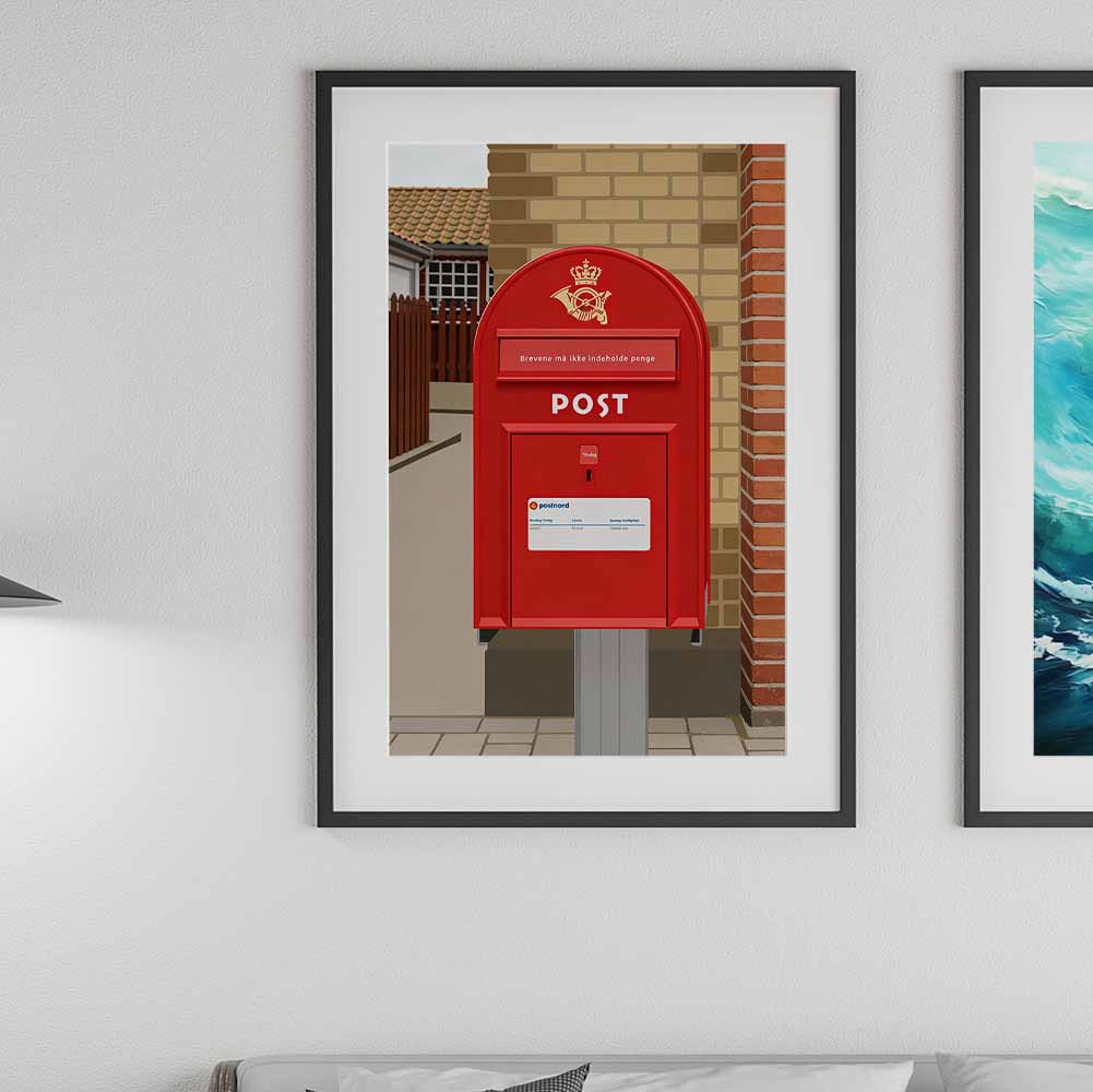 Den Røde Postkasse - II - sofa 2