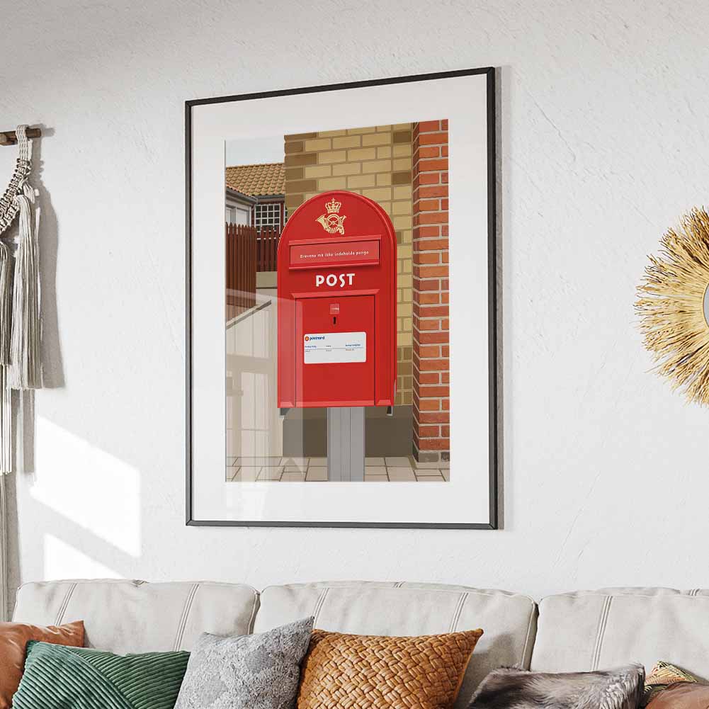 Den Røde Postkasse - II - sofa 2