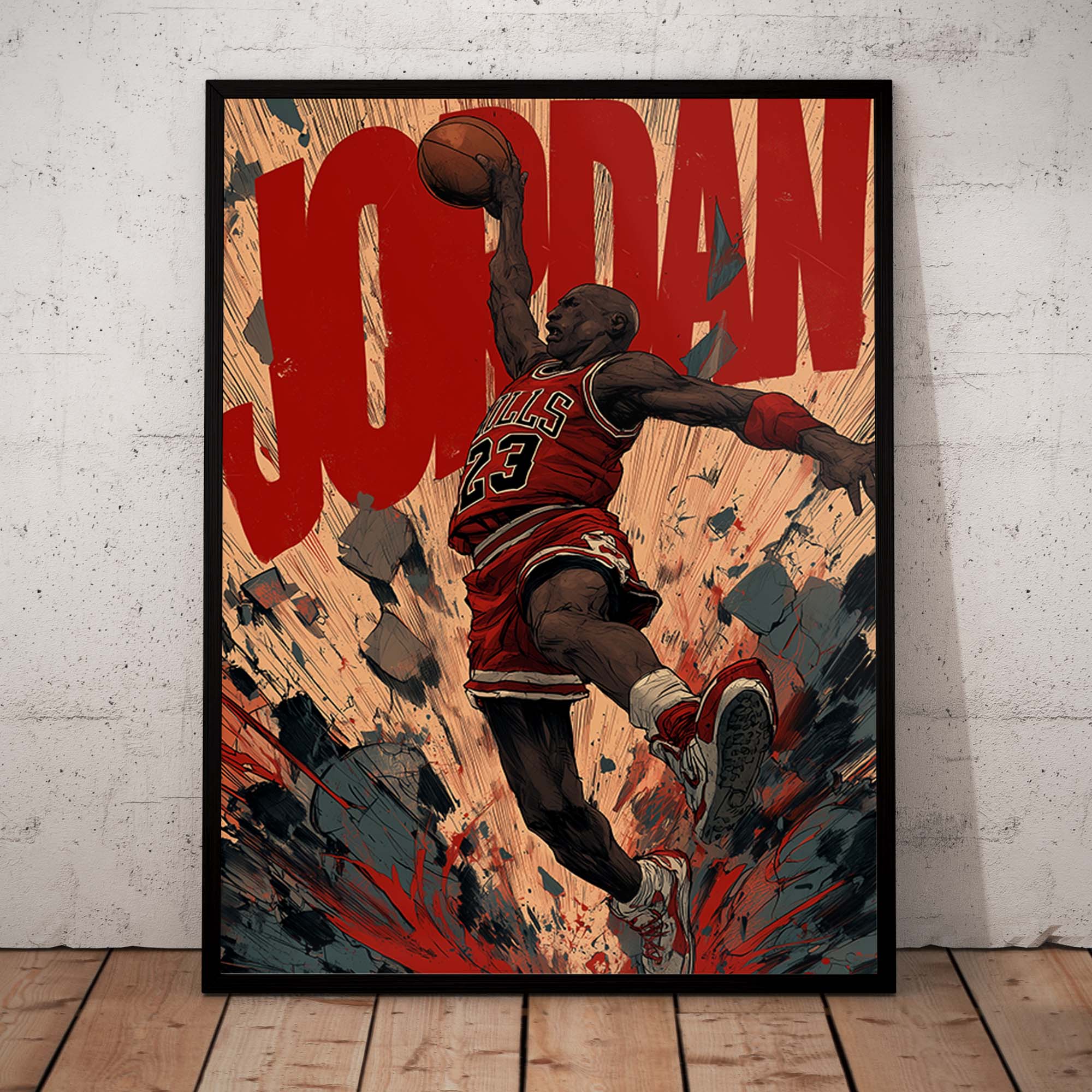 Jordan 01 - floor front