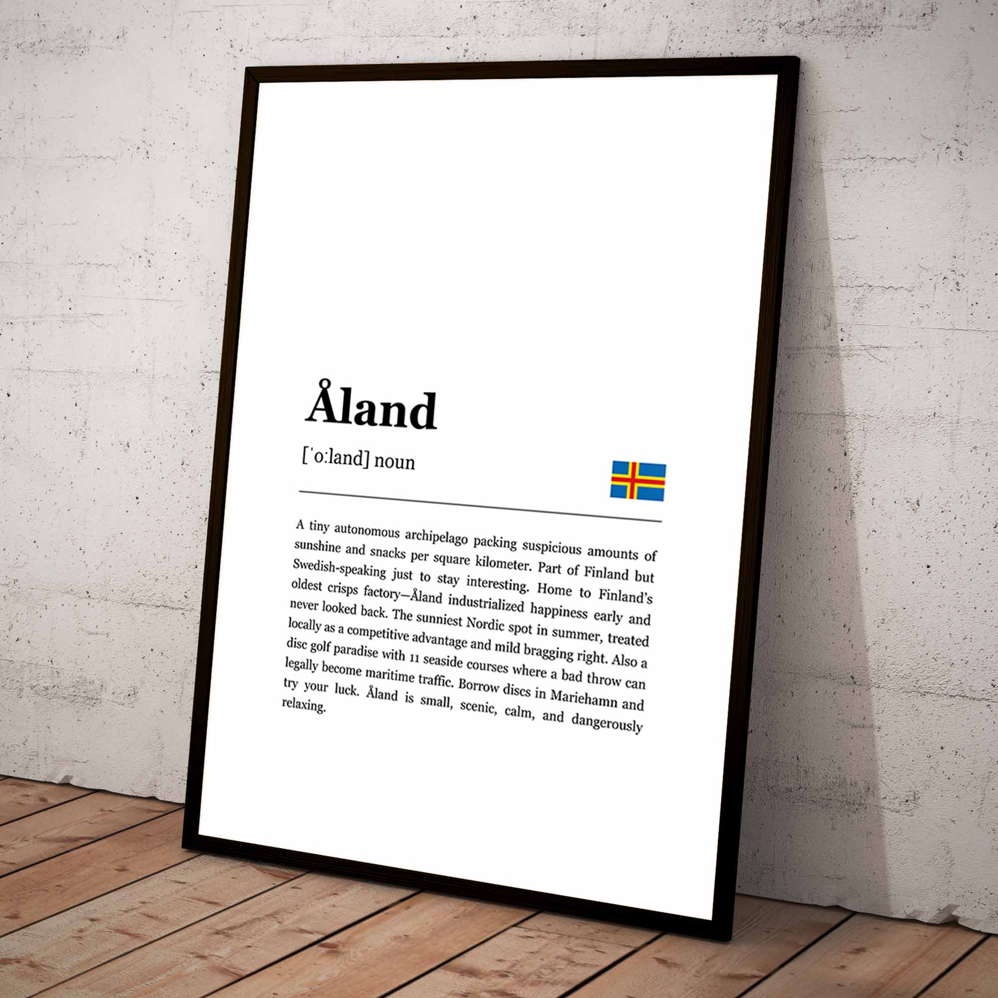 Åland - floor front