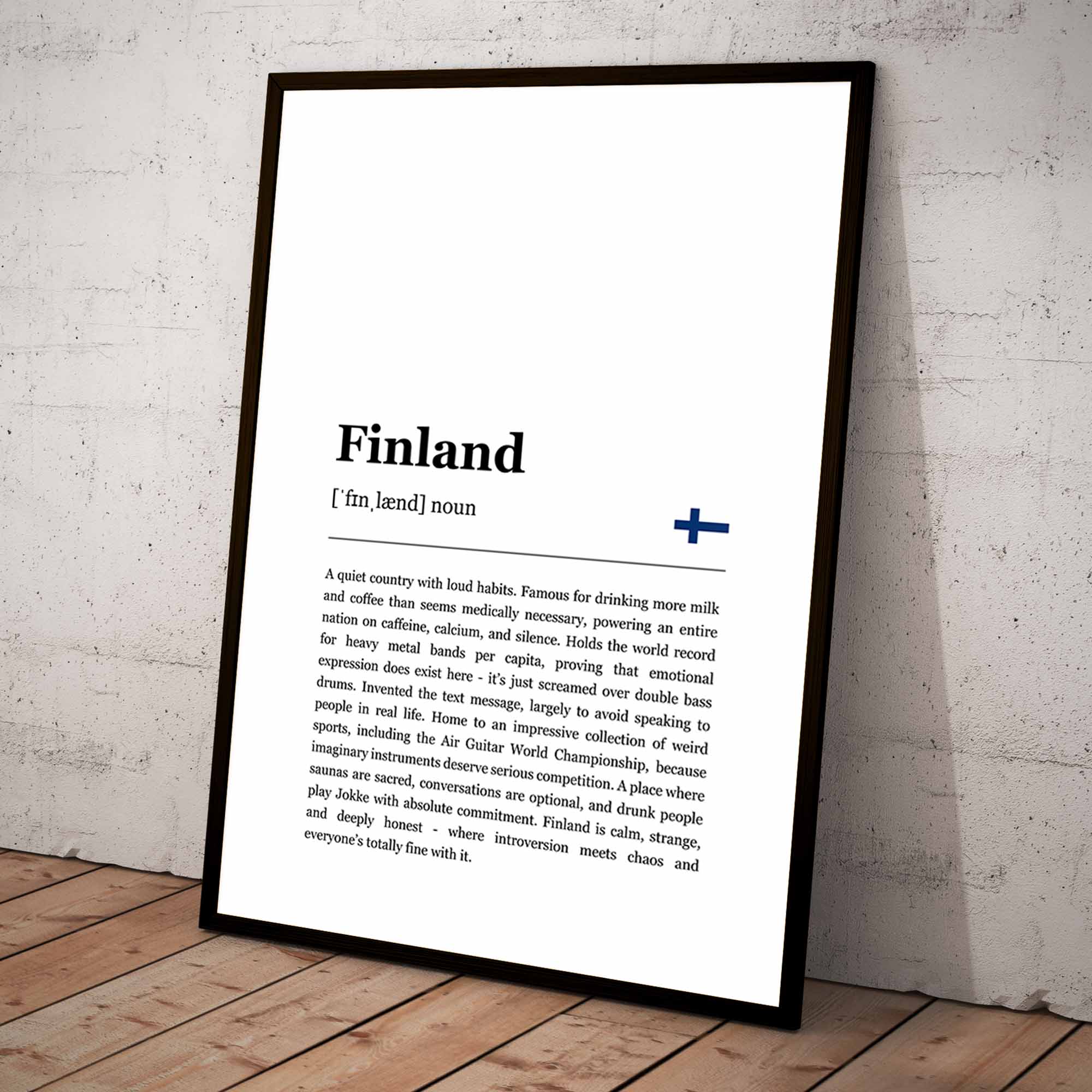 Finland - floor front