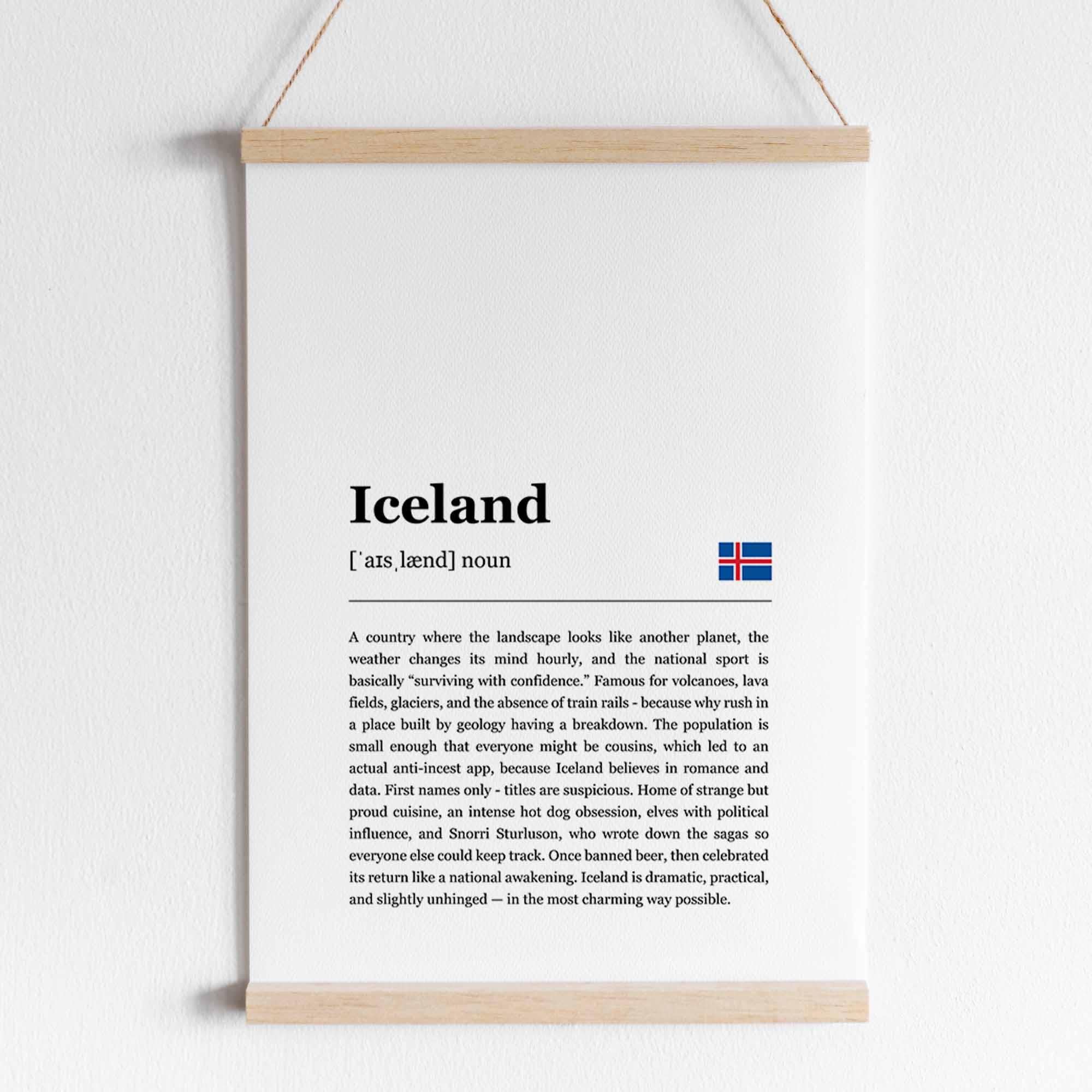Iceland - floor front