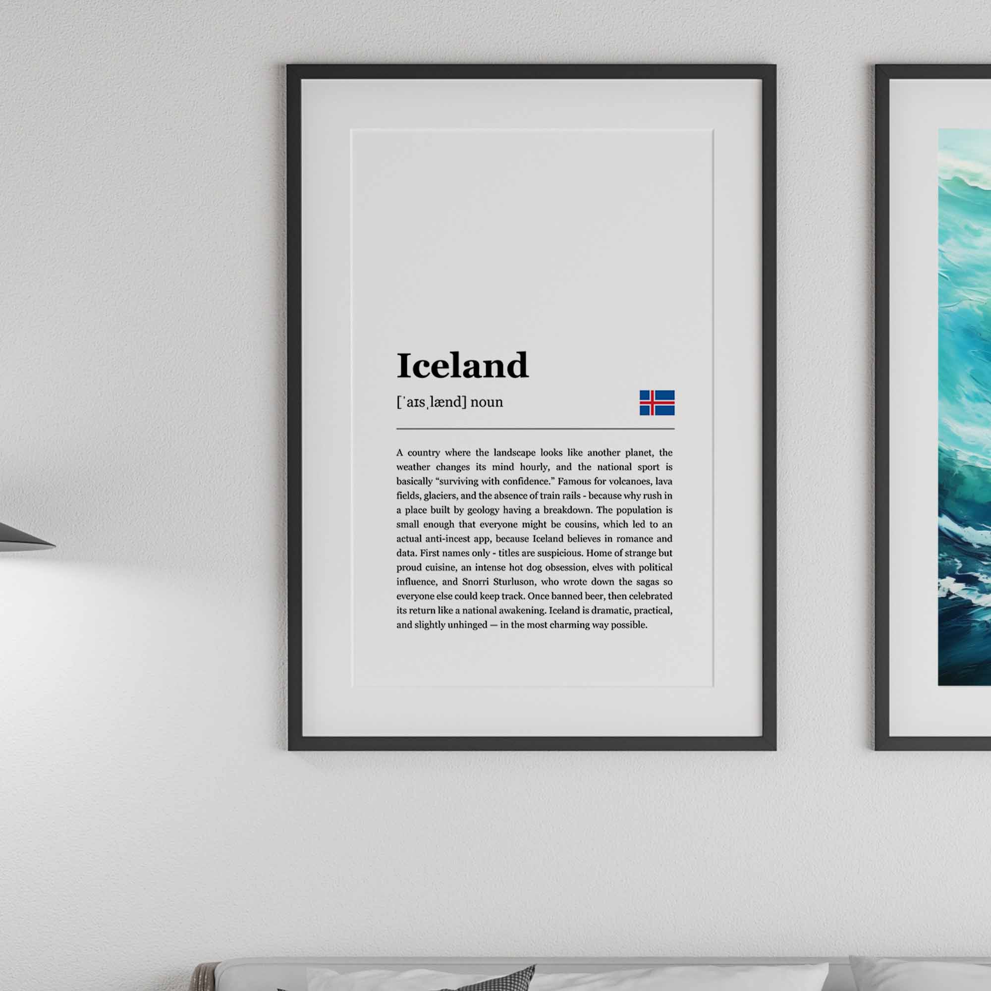 Iceland - floor front