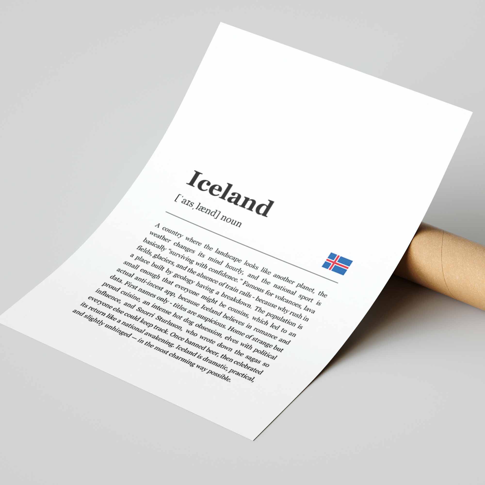 Iceland - floor front