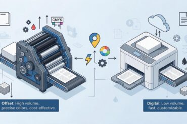 Hvad er forskellen på offset- og digitaltryk til plakater?